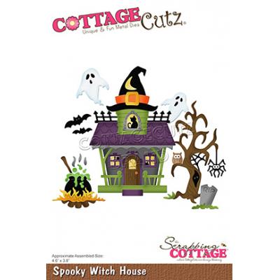 CottageCutz Scrapping Cottage - Spooky Witch House